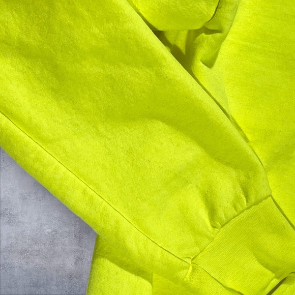 Fruit of the Loom Yellow Hoodie - Picture 4 of 9